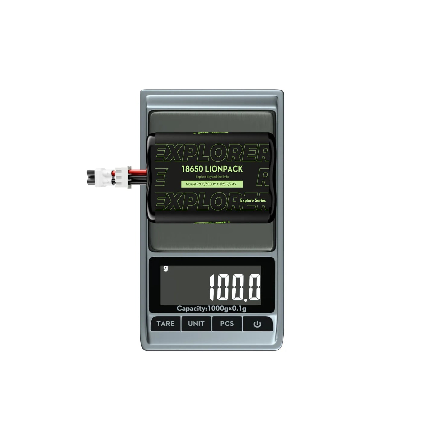 Flywoo Explorer Molicell P30B 18650 2S1P 3000mAh Li-Ionpack Battery XT30