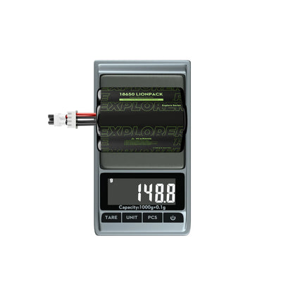 Flywoo Explorer Molicell P30B 18650 3S1P 3000mAh Li-Ionpack Battery