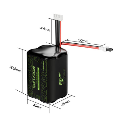 Flywoo Explorer Molicell P30B 18650 4S1P 3000mAh Li-Ionpack Battery