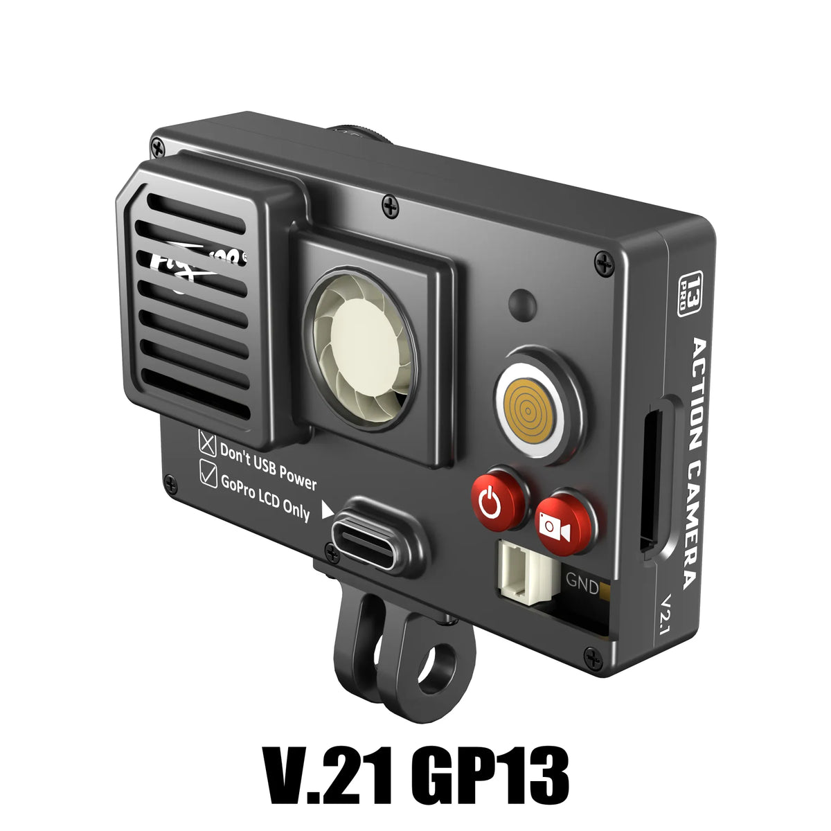 Gopro Without A Screen Flywoo Naked Gopro Action Camera V2.1 GP13 Pro (no touch screen ...