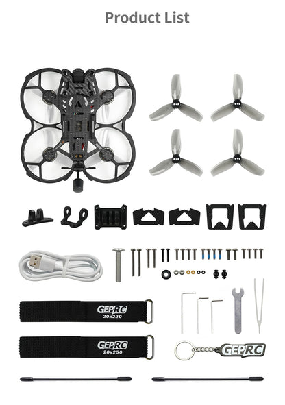 GEPRC CineLog35 V2 Analog FPV Drone (TBS and GPS)