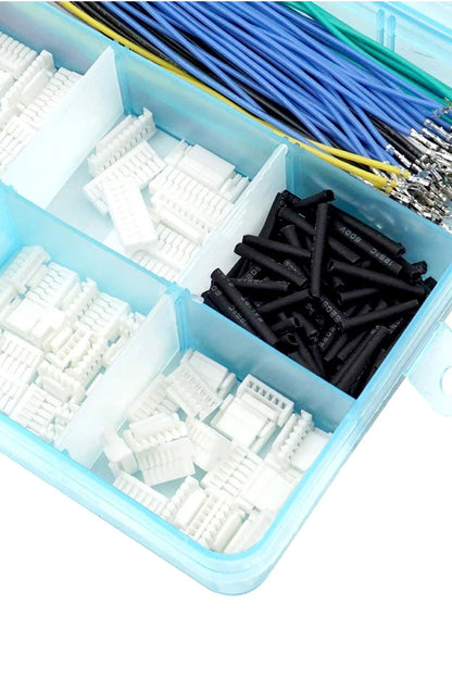 JST GH 1.25mm Custom Cable Master Kit - Pre-Crimped Silicone Wires (2-10 Pin)