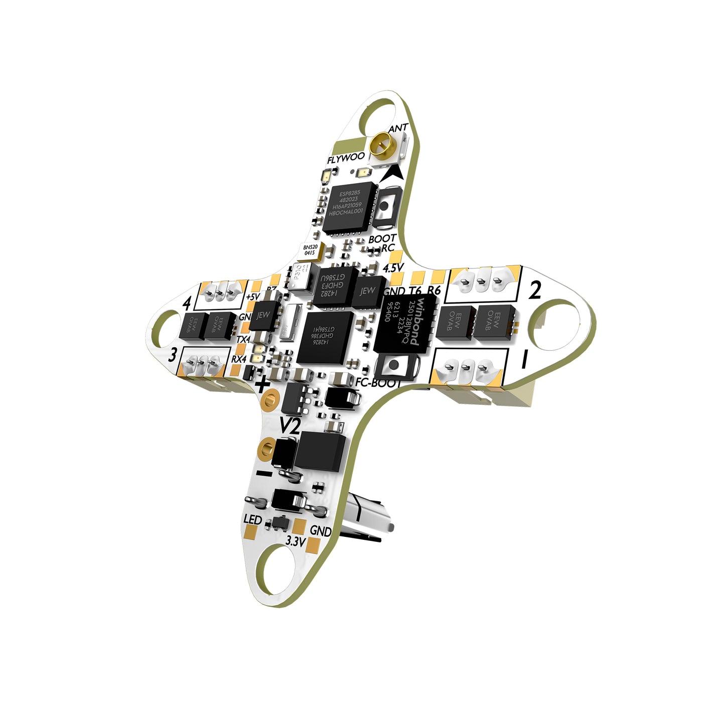 Flywoo GOKU F405 HD 1S 5A AIO V2.0 - ELRS 2.4G & DJI O4 Ready