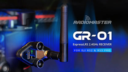 RadioMaster GR-01 ExpressLRS 2.4GHz Receiver for DJI RS2 & RS3 Pro