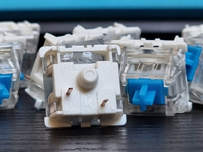 Gateron KS-9 Clicky RGB 3pin Switch - Blue (10pc per bag)