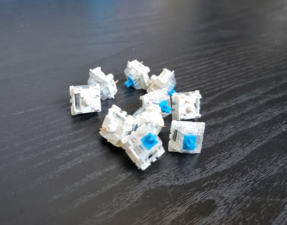 Gateron KS-9 Clicky RGB 3pin Switch - Blue (10pc per bag)