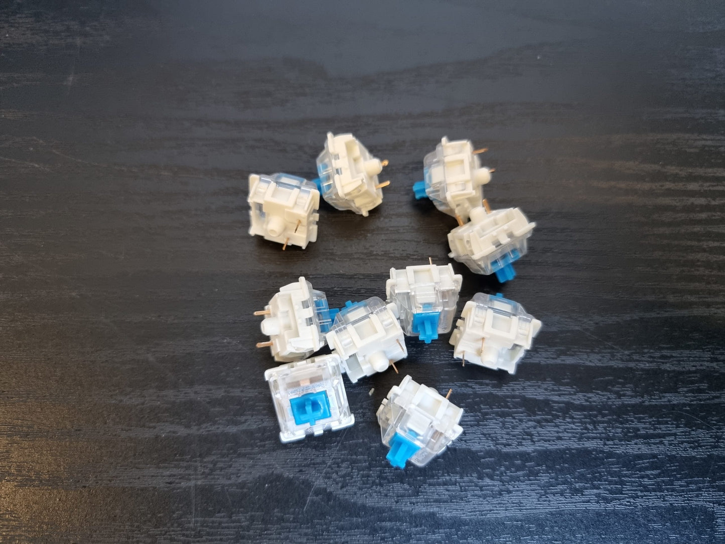 Gateron KS-9 Clicky RGB 3pin Switch - Blue (10pc per bag)