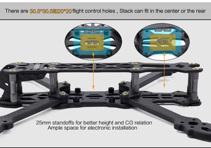 GEPRC Mark4 FPV Quadcopter Frame (5, 6, 7 inch)