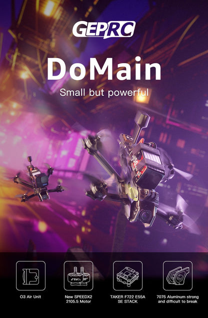 GEPRC DoMain3.6 HD WTPFV Freestyle FPV Drone