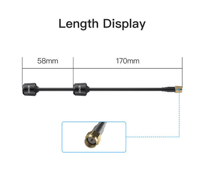 GepRC Momoda2 5.8G RHCP Dual Antenna