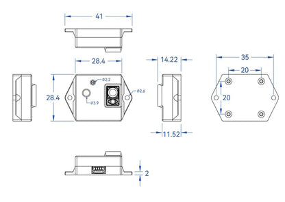 Holybro H-Flow (Optical Flow and Distance Sensor Module)