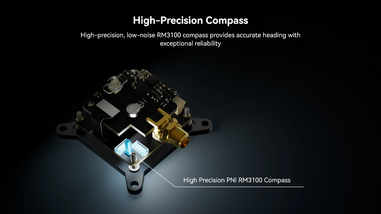 H-RTK NEO-F9P w/ Vertical Array Patch Antenna