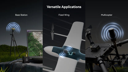 H-RTK NEO-F9P w/ Vertical Array Patch Antenna