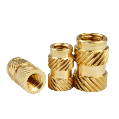 M3 Brass Heat Set Inserts (10 Pack)