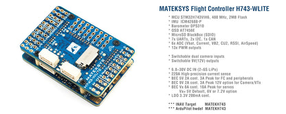 Matek H743-WLITE Wing Flight Controller
