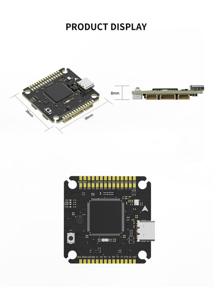 Axisflying H743 Pro Flugcontroller Dual Gyro
