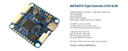 Matek H7A3-SLIM Flight Controller