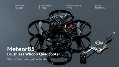 Meteor85 HDzero Brushless Whoop Quadcopter