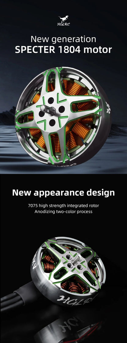 HGLRC Specter 1804-2450KV Brushless Motor