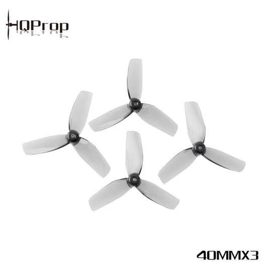 HQprop 40mmX3 Tri-blade Propeller (1mm shaft)