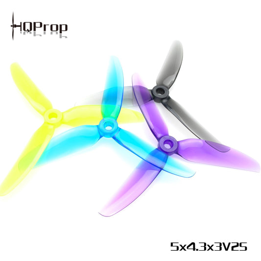 HQProp Freestyle 5X4.3X3 V2S PC - 3 Blades (Set of 4)