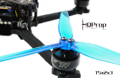 HQProp T5X2X3 Propeller (2CW+2CCW) (Blue)