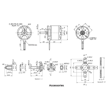 SunnySky X2814 1100KV V3 Brushless Motor