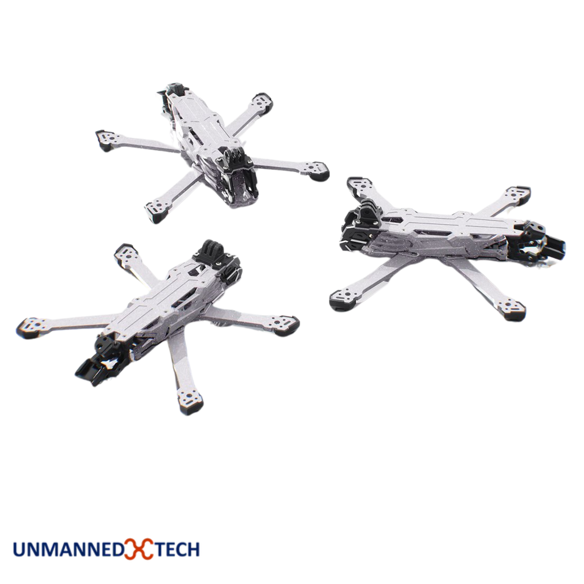 GEPRC Vapor O4 Pro Holographic White Freestyle FPV Frame (D5/X5/X6)