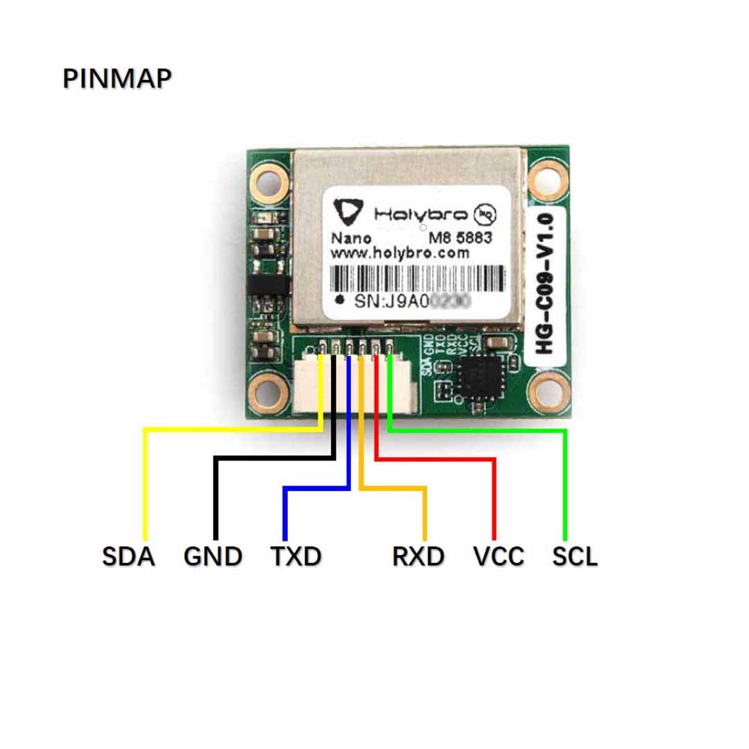 HolyBro Nano M8 5883 GPS Module