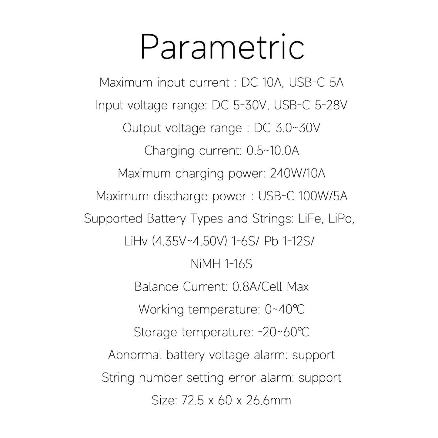ISDT 608PD 240W DC Battery Charger