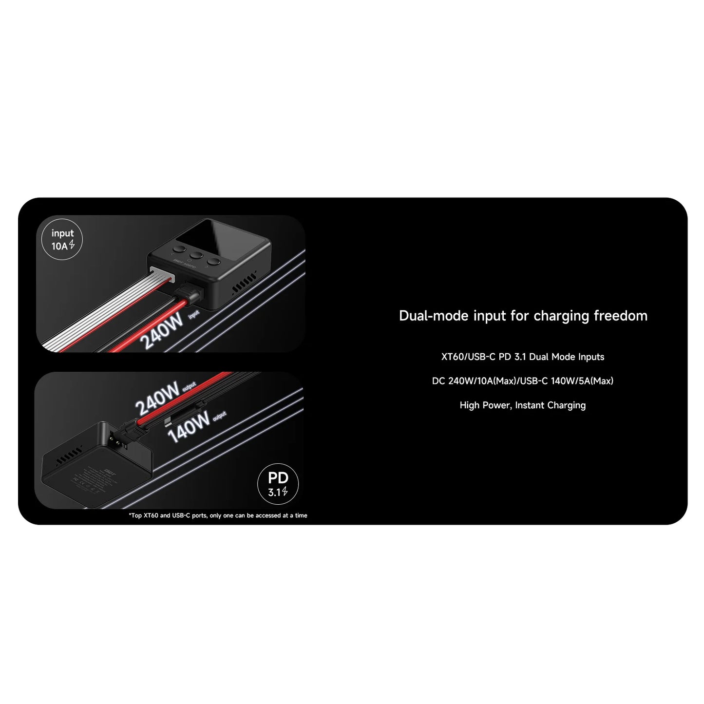 ISDT 608PD 240W DC Battery Charger