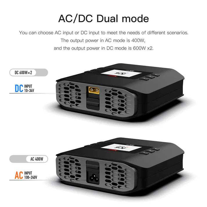 ISDT K4 600W Dual AC/DC Charger