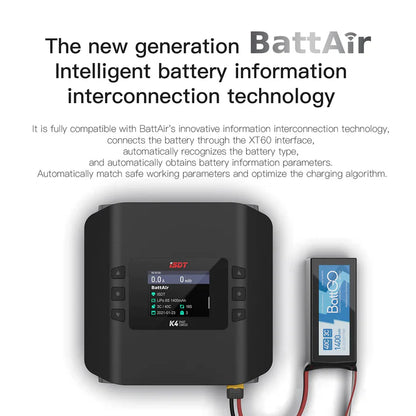 ISDT K4 600W Dual AC/DC Charger