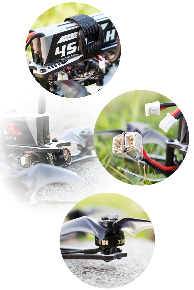 EMAX TinyHawk Freestyle (ToothHawk) 2S Micro Brushless FPV Drone (BNF)