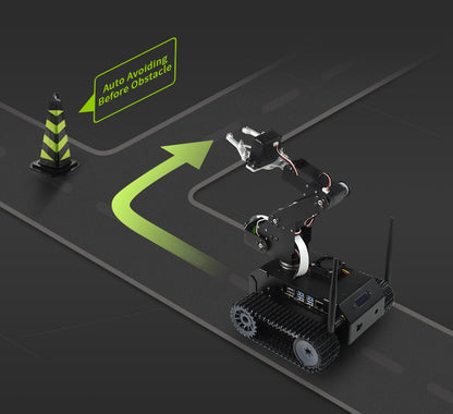 JETANK AI Kit Accessories, AI Tracked Mobile Robot, AI Vision Robot, Based on Jetson Nano