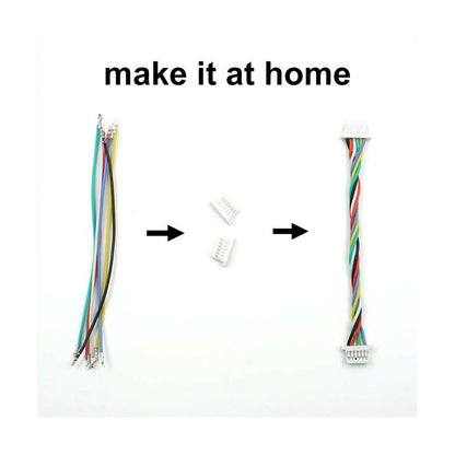 Pre-Crimped DIY Cable Kit - SH1.0 Connectors