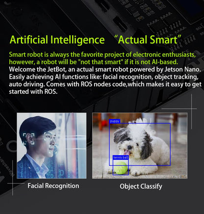 Jetbot AI Robot Kit for Nvidia Jetson