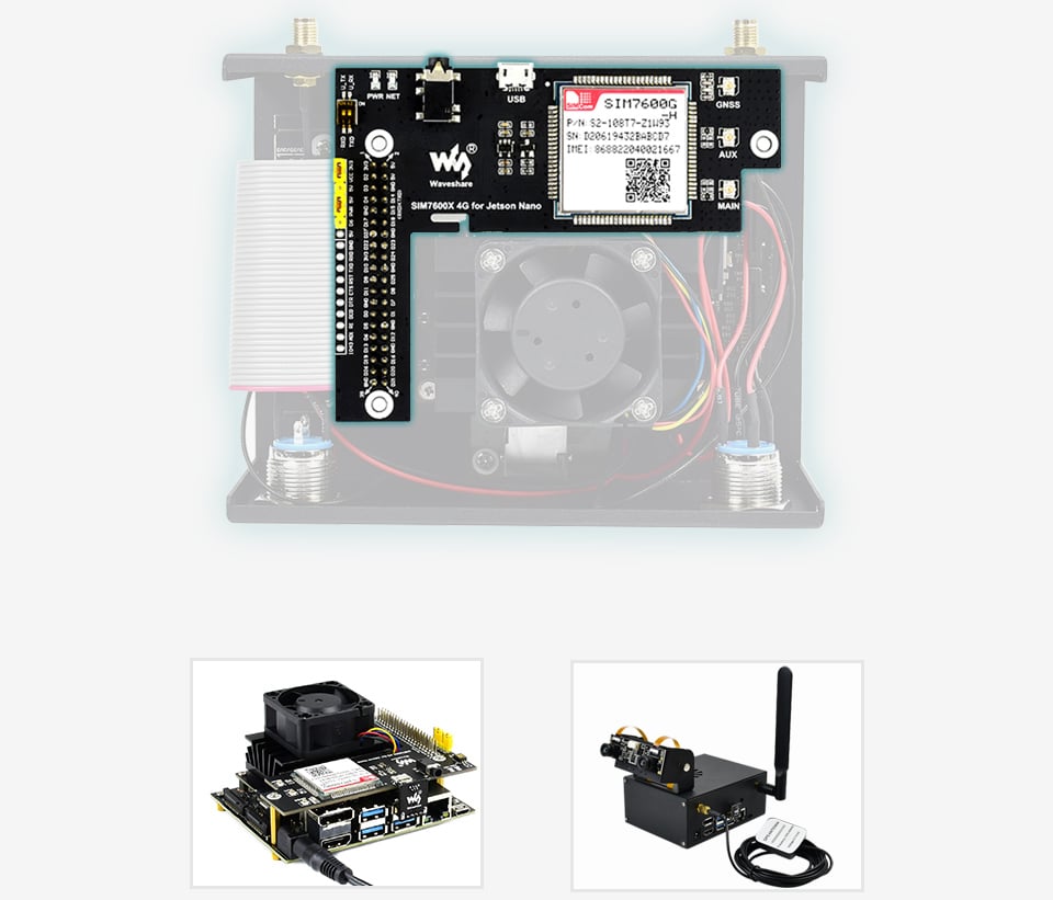 Metal Case for Jetson Nano V2