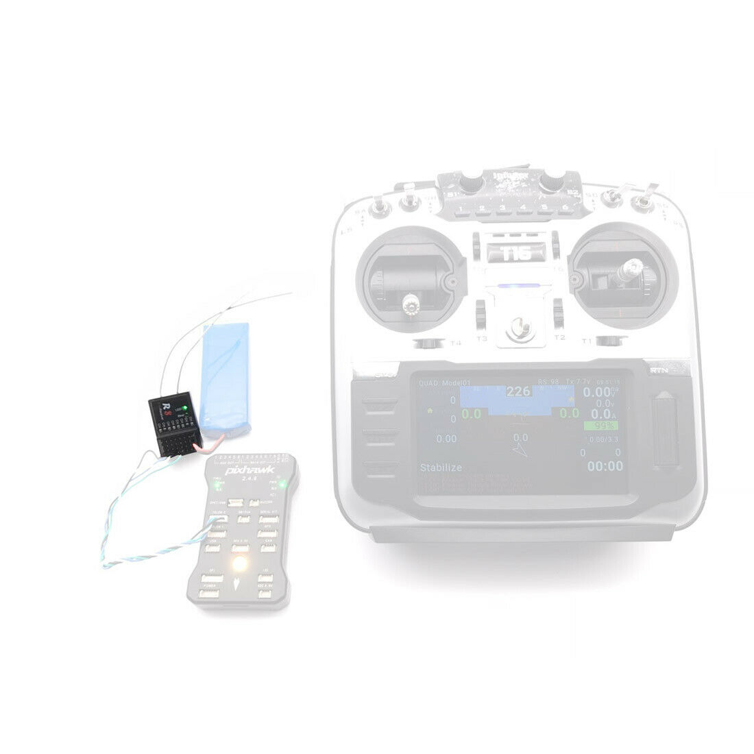 Jumper R8 Frsky Compatible Receiver for Pixhawk