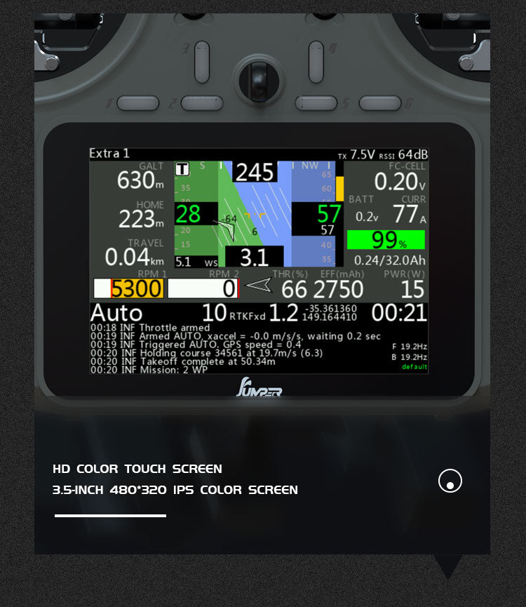 Jumper T15 VS-M Hall Gimbal ELRS 1W 2.4G
