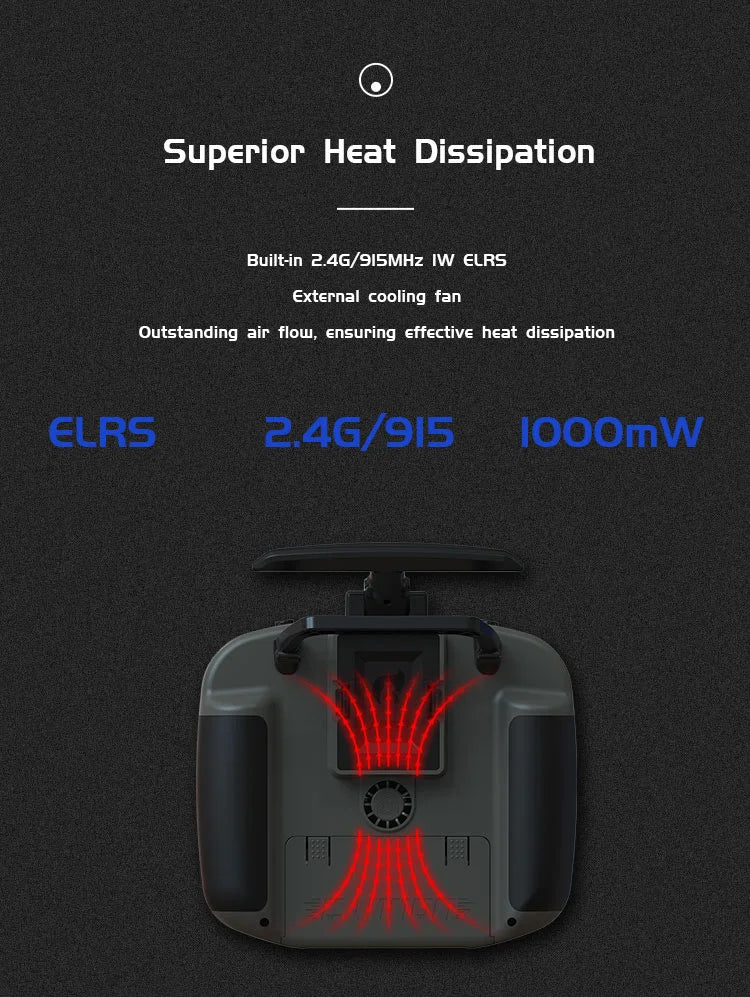 Jumper T15 VS-M Hall Gimbal ELRS 1W 2.4G