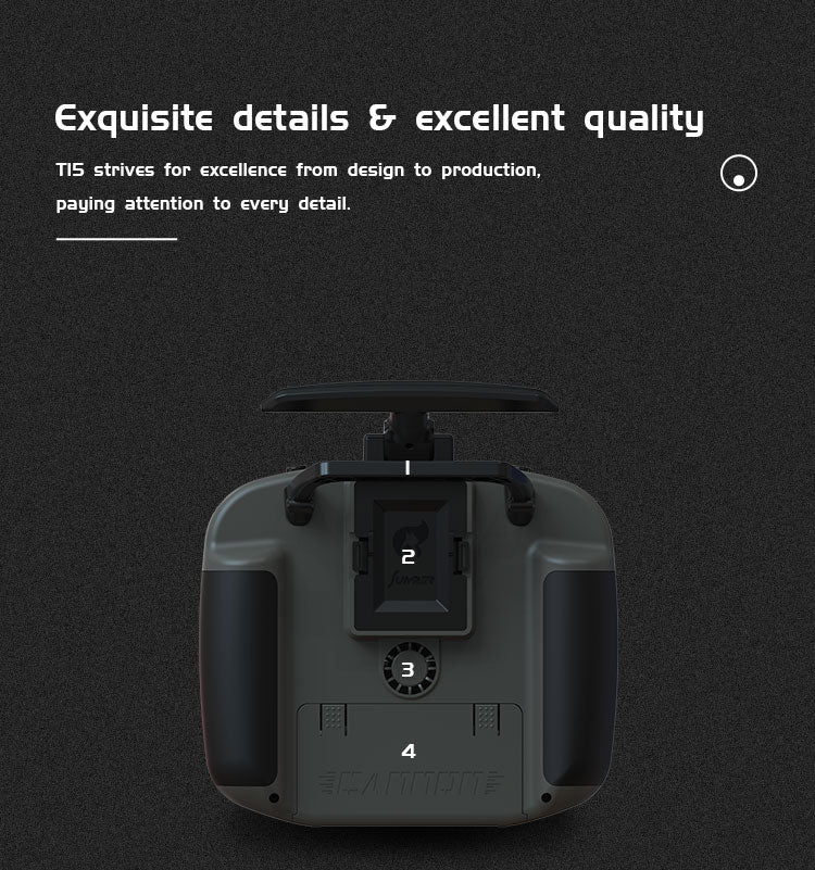 Jumper T15 VS-M Hall Gimbal ELRS 1W 2.4G