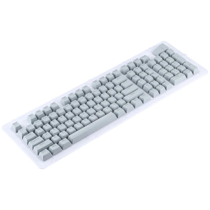 ABS Keycaps Double Shot Full Size Grey