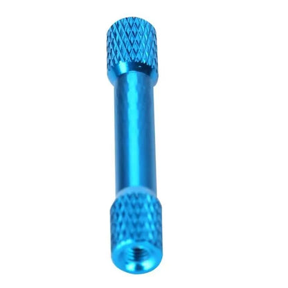 10pc M3x25 Knurled/Steppedd Standoffs Coloured Aluminium Pack