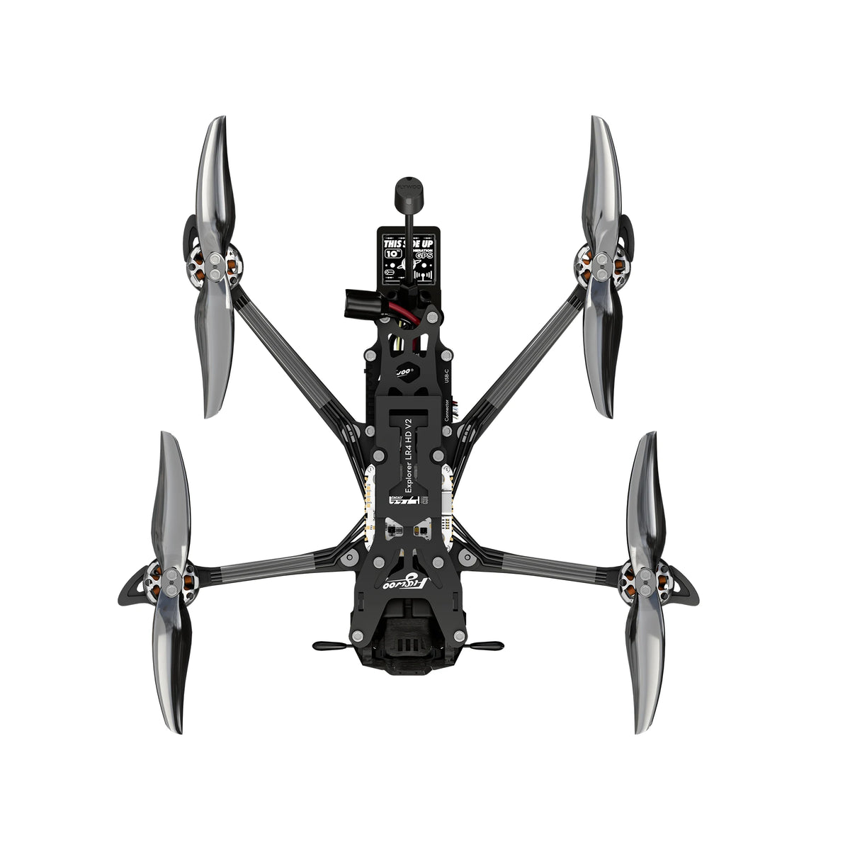 Flywoo Explorer LR 4 V2 O4 Wide (With ND Filter) Sub-250g FPV Drone