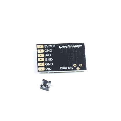 Lithium Ion 2.1A 4.2V Charge Discharger DC-DC Boost Converter 3.7V to 5V Power Supply Module (1S input BMS 18650/21700)