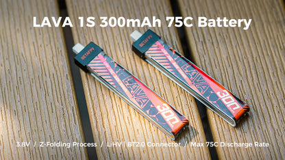 LAVA 1S 300mAh 75C Battery (5pcs)