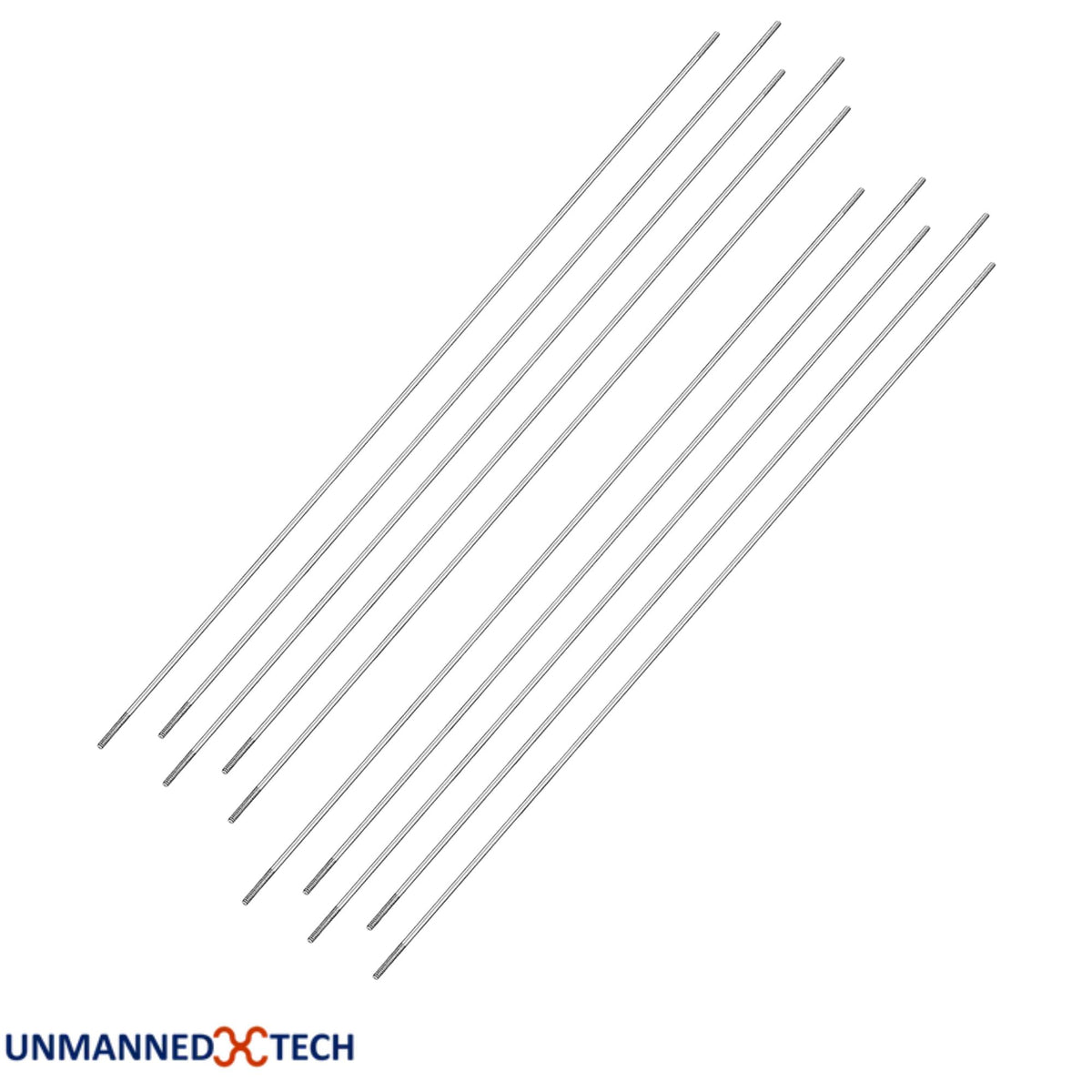 10x M2 304 Stainless Steel Pushrod Linkage Rods - 1.7XM2X250MM