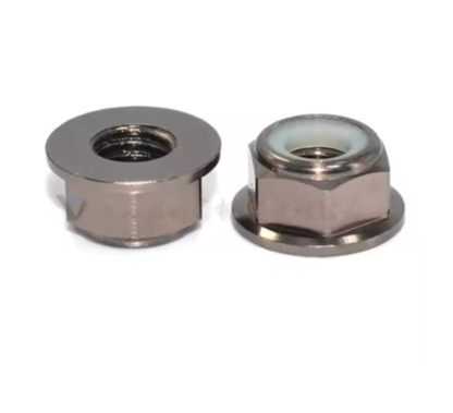 10pc M2 Nylon Locking CW Nuts pack 6061 Aluminium