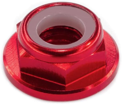 10pc M3 Nylon Locking CW Nuts pack 6061 Aluminium